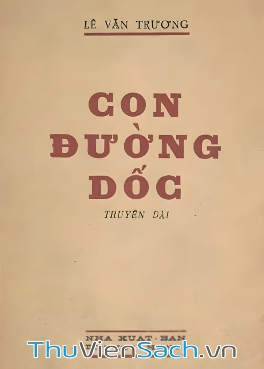 Ảnh bìa sách Con Đường Dốc