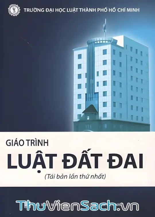 Ảnh bìa sách Giáo Trình Luật Đất Đai