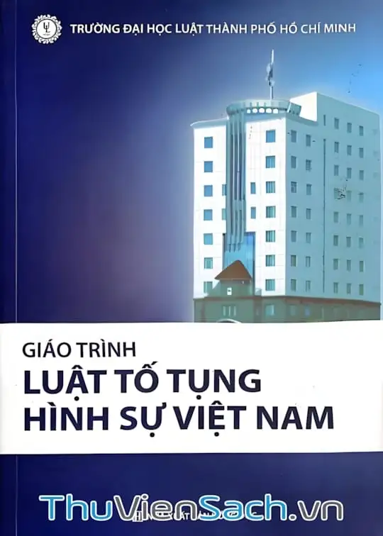 Ảnh bìa sách Giáo Trình Luật Tố Tụng Hình Sự Việt Nam