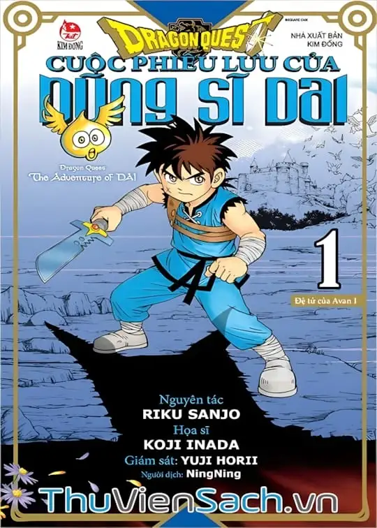 Ảnh bìa sách Dragon Quest: Chuyến Phiêu Lưu Của Dai