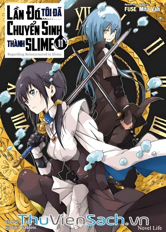 Ảnh bìa sách Lúc Đó Tôi Đã Chuyển Sinh Thành Slime