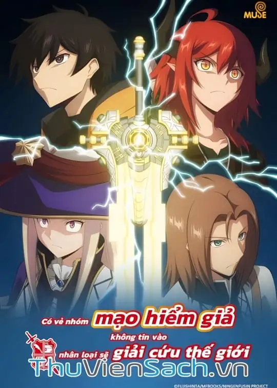 Ảnh bìa sách Có Vẻ Nhóm Mạo Hiểm Giả Không Tin Vào Nhân Loại Sẽ Giải Cứu Thế Giới