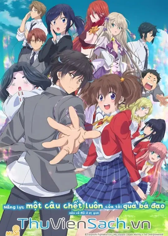 Ảnh bìa sách Năng Lực Một Câu Chết Luôn Của Tôi Quá Bá Đạo Nên Vô Đối Ở Dị Giới