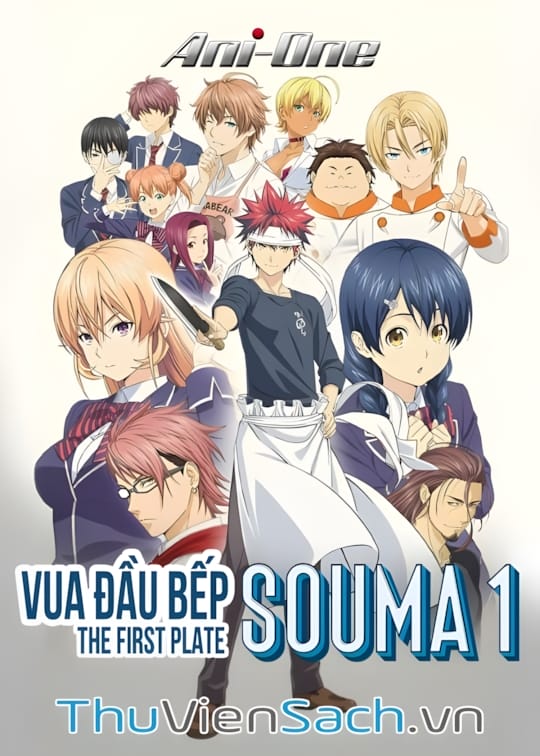 Ảnh bìa sách Vua Đầu Bếp Soma