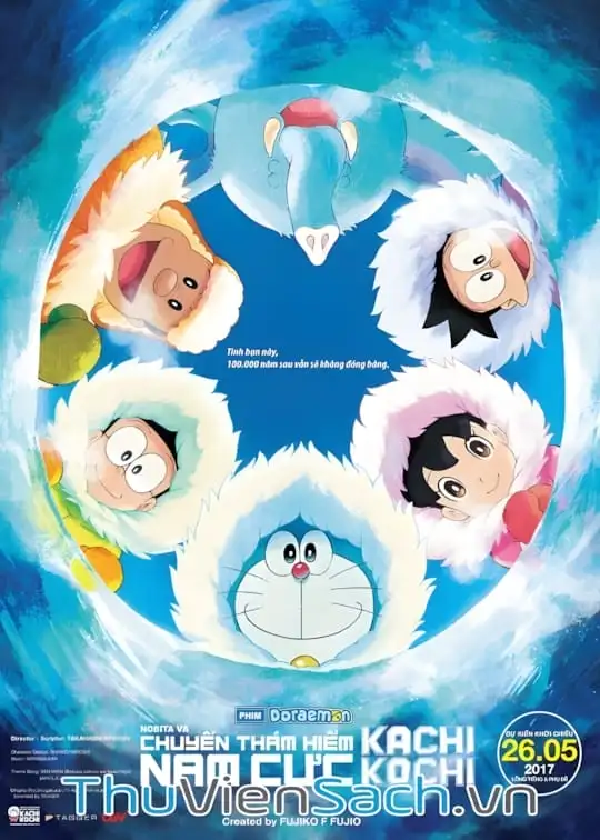 Ảnh bìa sách Doraemon Movie: Nobita Và Chuyến Thám Hiểm Nam Cực Kachi Kochi