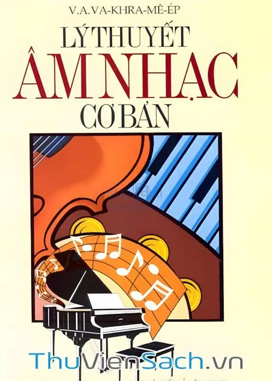 Ảnh bìa sách Lý Thuyết Âm Nhạc Cơ Bản