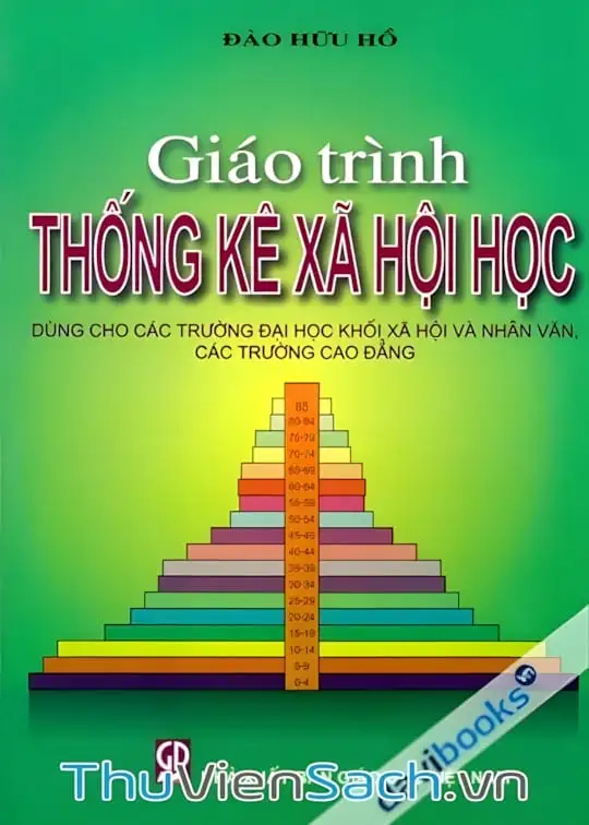Ảnh bìa sách Giáo Trình Thống Kê Xã Hội Học