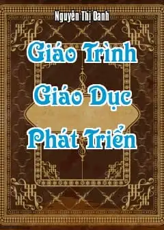 Ảnh Giáo Trình Giáo Dục Phát Triển