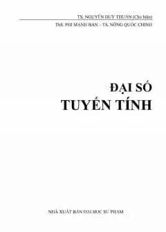 Ảnh Đại Số Tuyến Tính