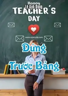 Ảnh Đứng Trước Bảng