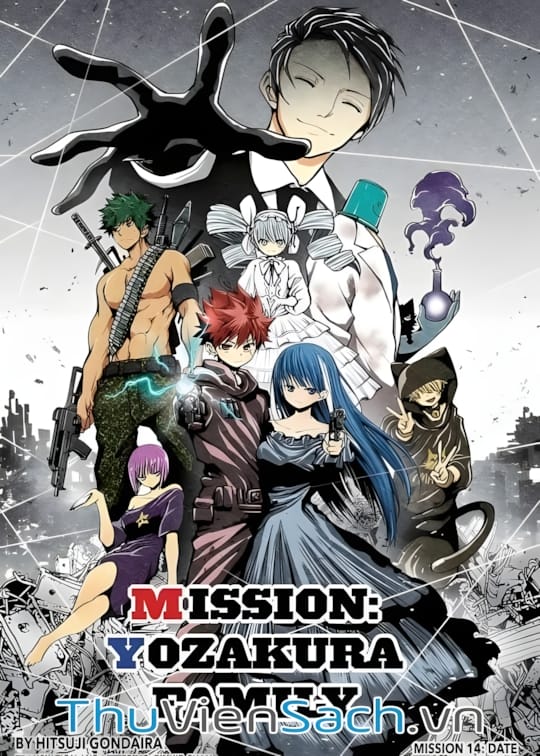 Ảnh bìa sách Gia Tộc Điệp Viên Yozakura