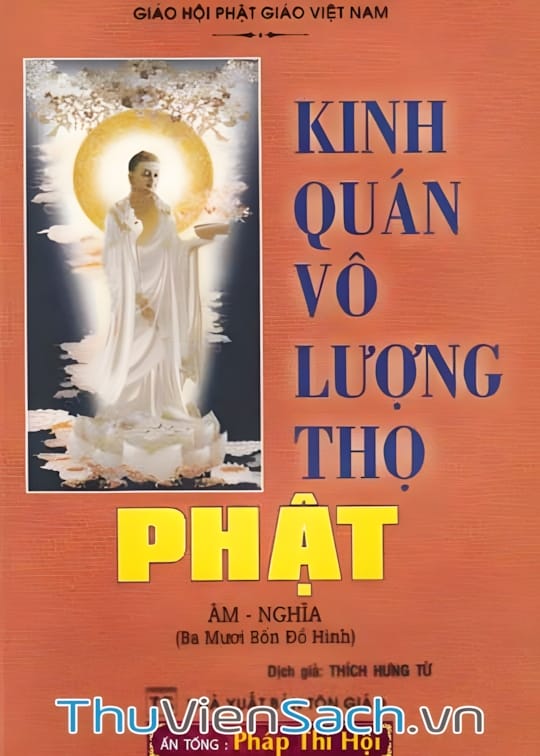 Ảnh bìa sách Kinh Quán Vô Lượng Thọ Phật