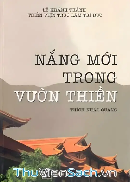 Ảnh bìa sách Nắng Mới Trong Vườn Thiền
