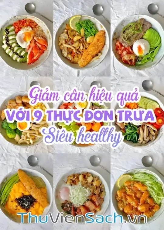 Ảnh bìa sách 9 Bữa Trưa Healthy Mang Đi Làm