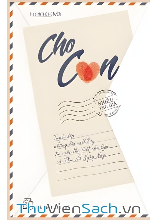 Ảnh bìa sách Gia Đình Thế Hệ Mới - Cho Con