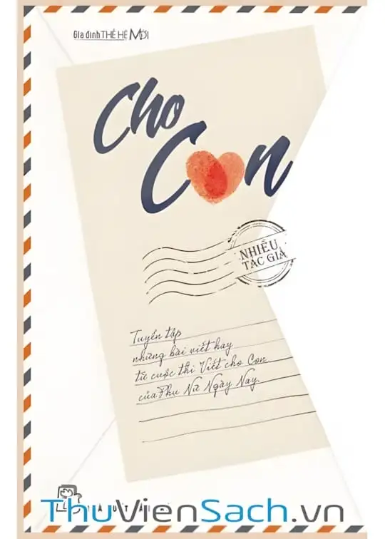 Ảnh bìa sách Gia Đình Thế Hệ Mới - Cho Con