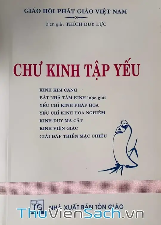 Ảnh bìa sách Chư Kinh Tập Yếu