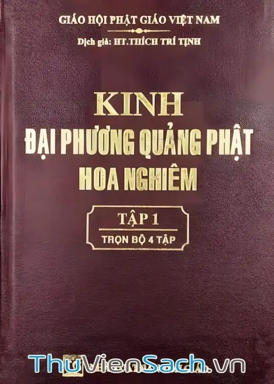 Ảnh bìa sách Kinh Hoa Nghiêm