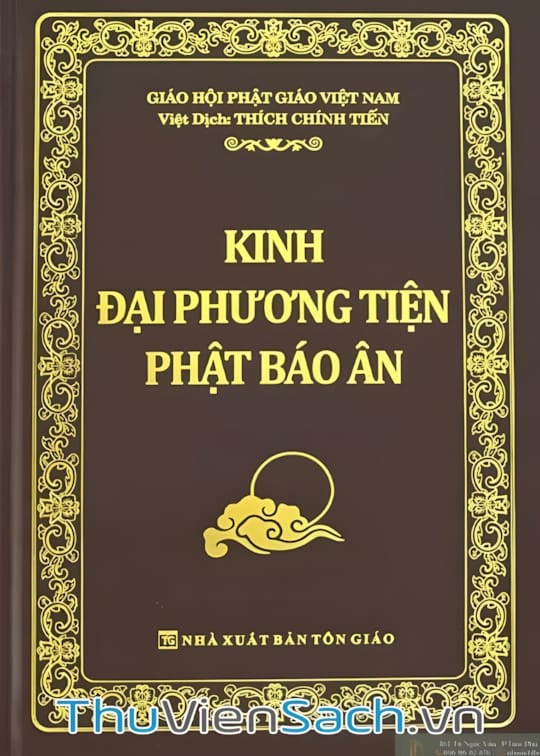 Ảnh bìa sách Kinh Đại Phương Tiện Phật Báo Ân