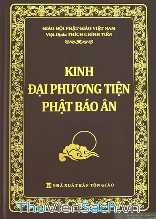 Ảnh bìa sách Kinh Đại Phương Tiện Phật Báo Ân