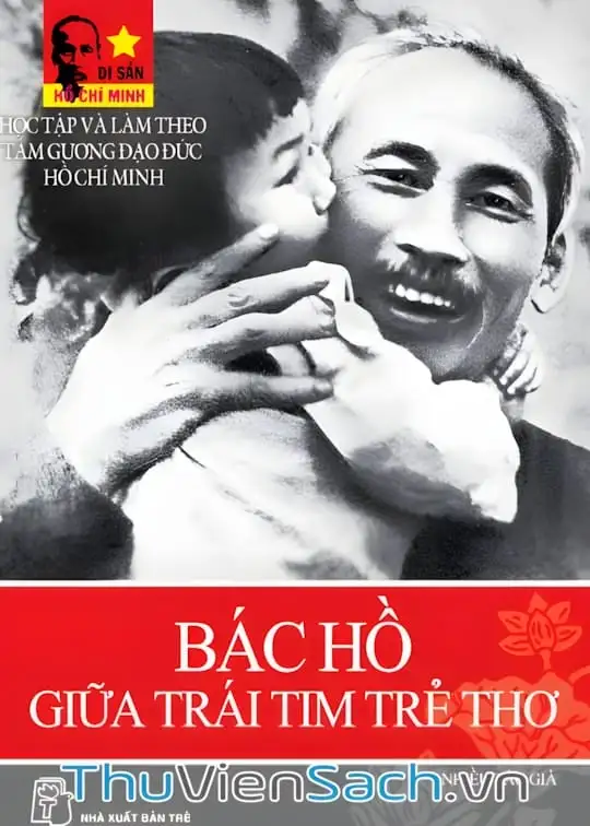 Ảnh bìa sách Bác Hồ Giữa Trái Tim Trẻ Thơ
