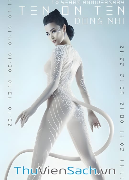 Ảnh bìa sách Đông Nhi - Liveshow Ten On Ten
