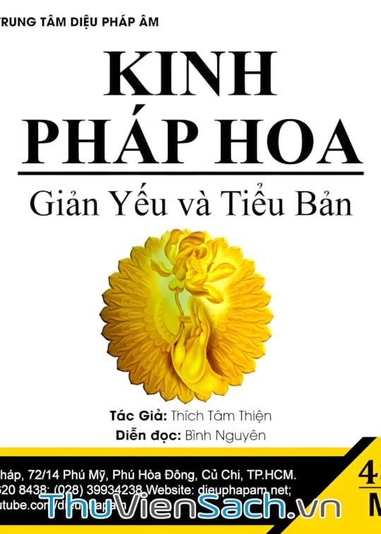 Ảnh bìa sách Kinh Pháp Hoa Giản Yếu Và Tiểu Bản