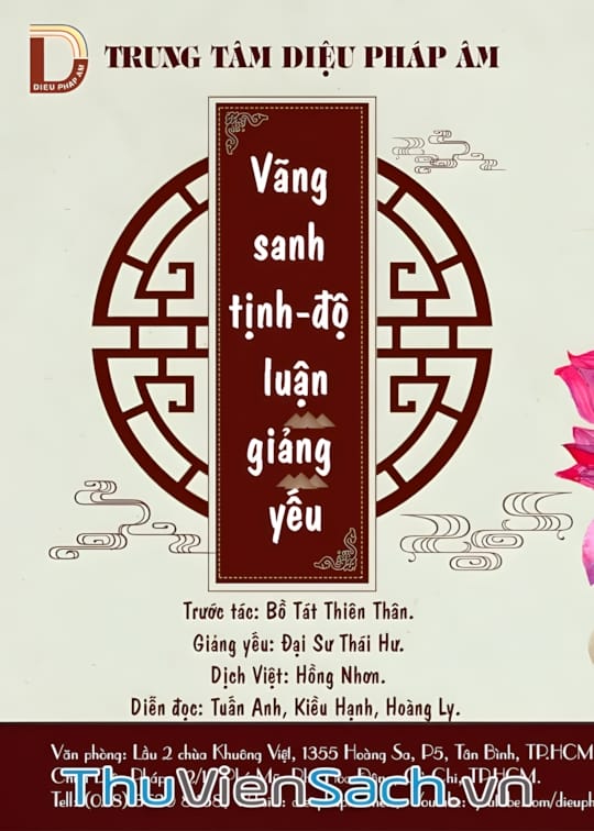 Ảnh bìa sách Vãng Sanh Tịnh Độ Luận Giảng Yếu