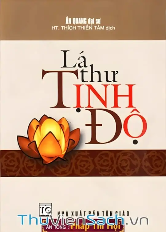 Ảnh bìa sách Lá Thư Tịnh Độ