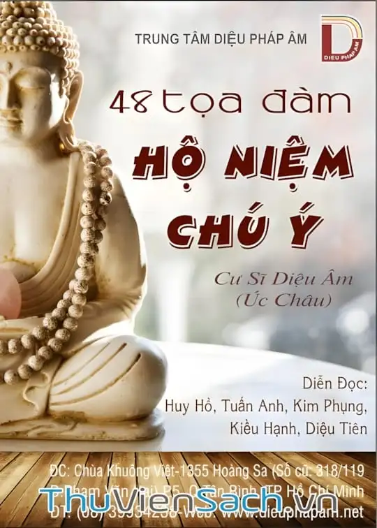 Ảnh bìa sách 48 Tọa Đàm Hộ Niệm Chú Ý