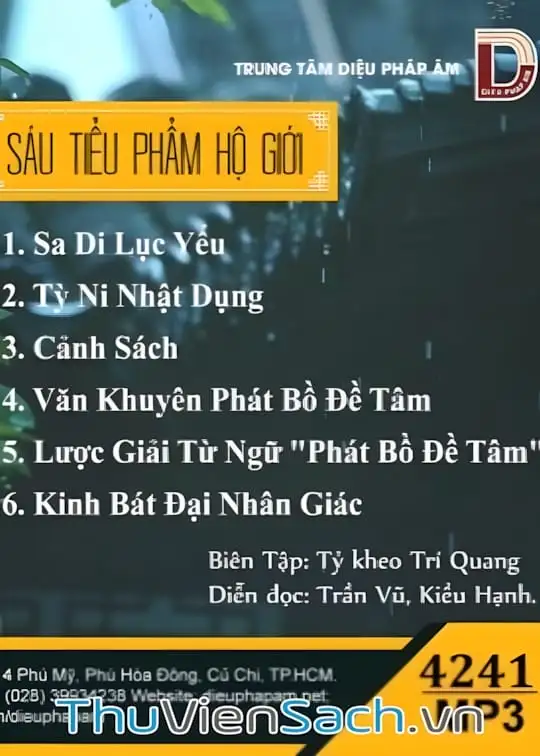 Ảnh bìa sách Sáu Tiểu Phẩm Hộ Giới