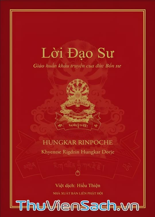 Ảnh bìa sách Lời Đạo Sư