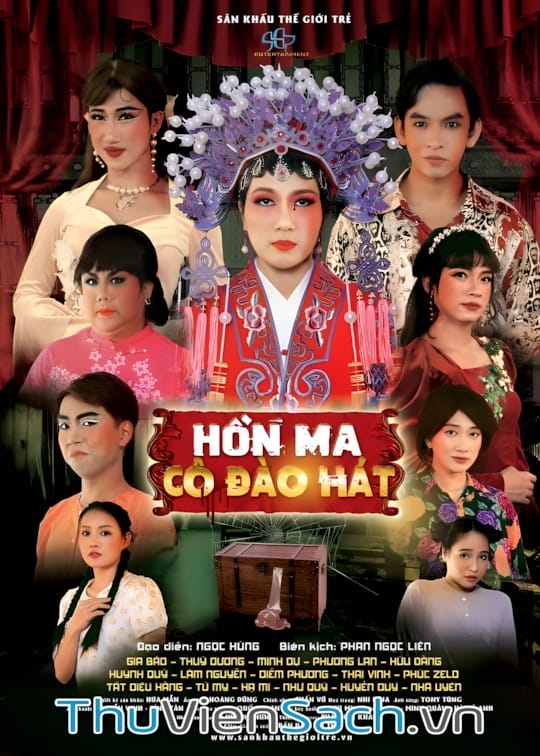 Ảnh bìa sách Hồn Ma Cô Đào Hát