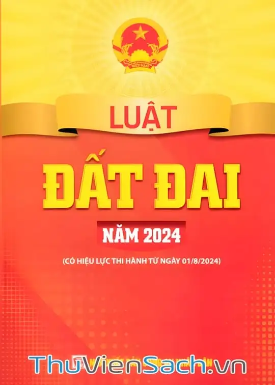 Ảnh bìa sách Luật Đất Đai