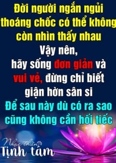 Ảnh Đời Người Ngắn Ngủi, Điều Gì Mới Là Quý Giá Nhất?