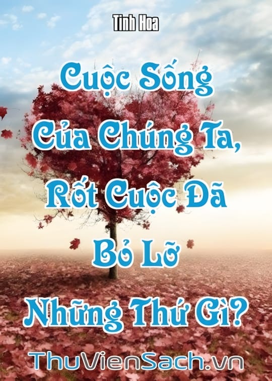Ảnh bìa sách Cuộc Sống Của Chúng Ta, Rốt Cuộc Đã Bỏ Lỡ Những Thứ Gì?
