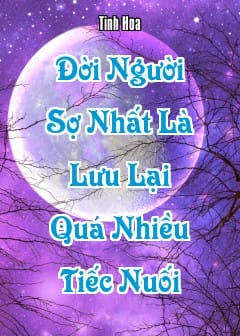 Ảnh Đời Người Sợ Nhất Là Lưu Lại Quá Nhiều Tiếc Nuối