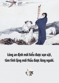 Ảnh Lòng An Định Mới Hiểu Được Vạn Vật, Tâm Tĩnh Lặng Mới Thấu Được Lòng Người