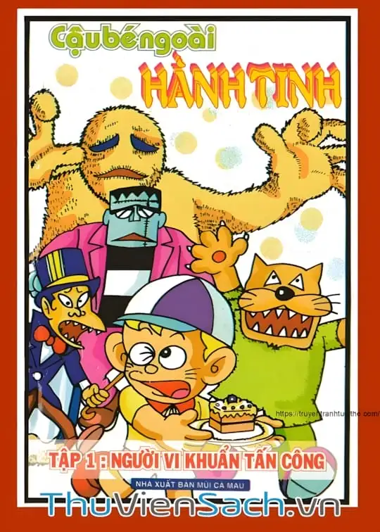 Ảnh bìa sách Cậu Bé Ngoài Hành Tinh - Kaibutsu Kun