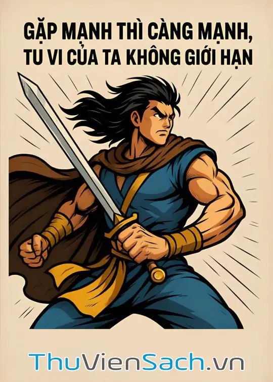 Ảnh bìa sách Gặp Mạnh Thì Càng Mạnh, Tu Vi Của Ta Không Giới Hạn