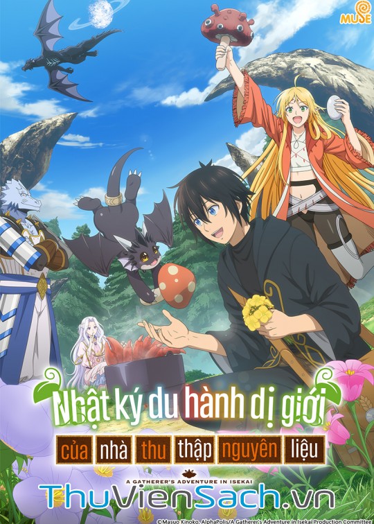 Ảnh bìa sách Nhật Ký Du Hành Dị Giới Của Nhà Thu Thập Nguyên Liệu