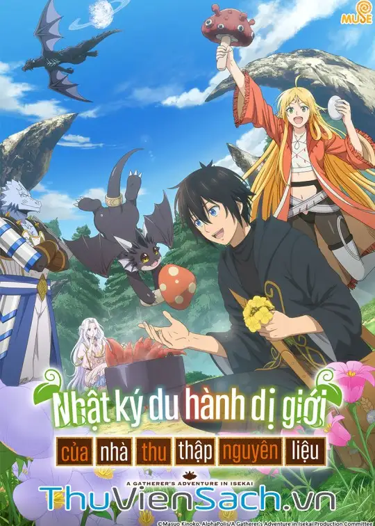 Ảnh bìa sách Nhật Ký Du Hành Dị Giới Của Nhà Thu Thập Nguyên Liệu