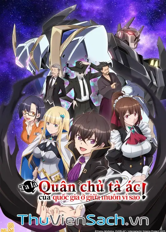 Ảnh bìa sách Ta Là Quân Chủ Tà Ác Của Quốc Gia Ở Giữa Muôn Vì Sao!